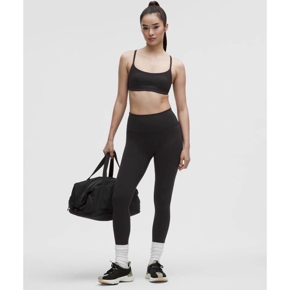 Lululemon Wunder Train High Rise Tight 25” Leggings NWT Activewear Black Sz 10
